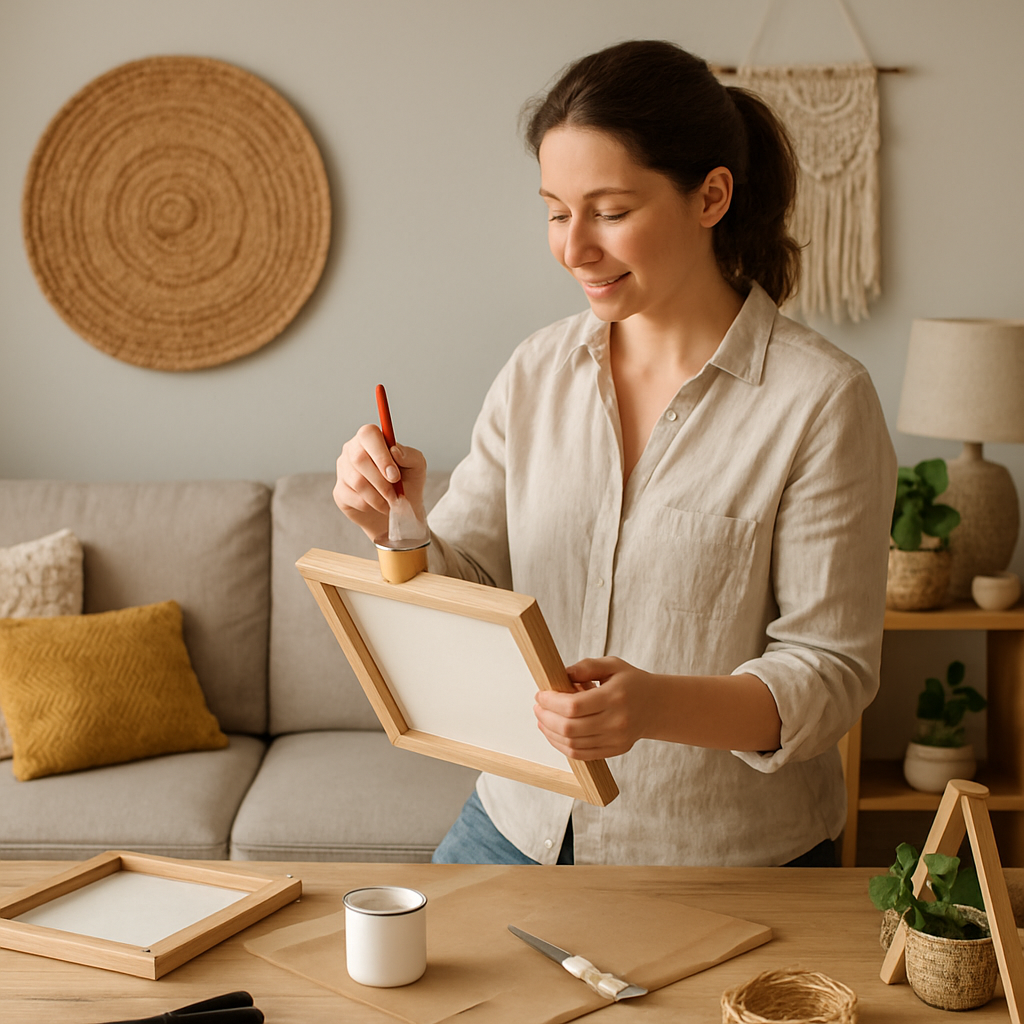 Декорирование интерьера своими руками