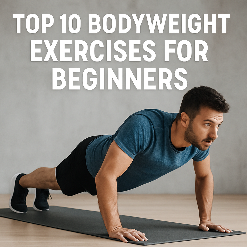 Top 10 Bodyweight Exercises for Beginners