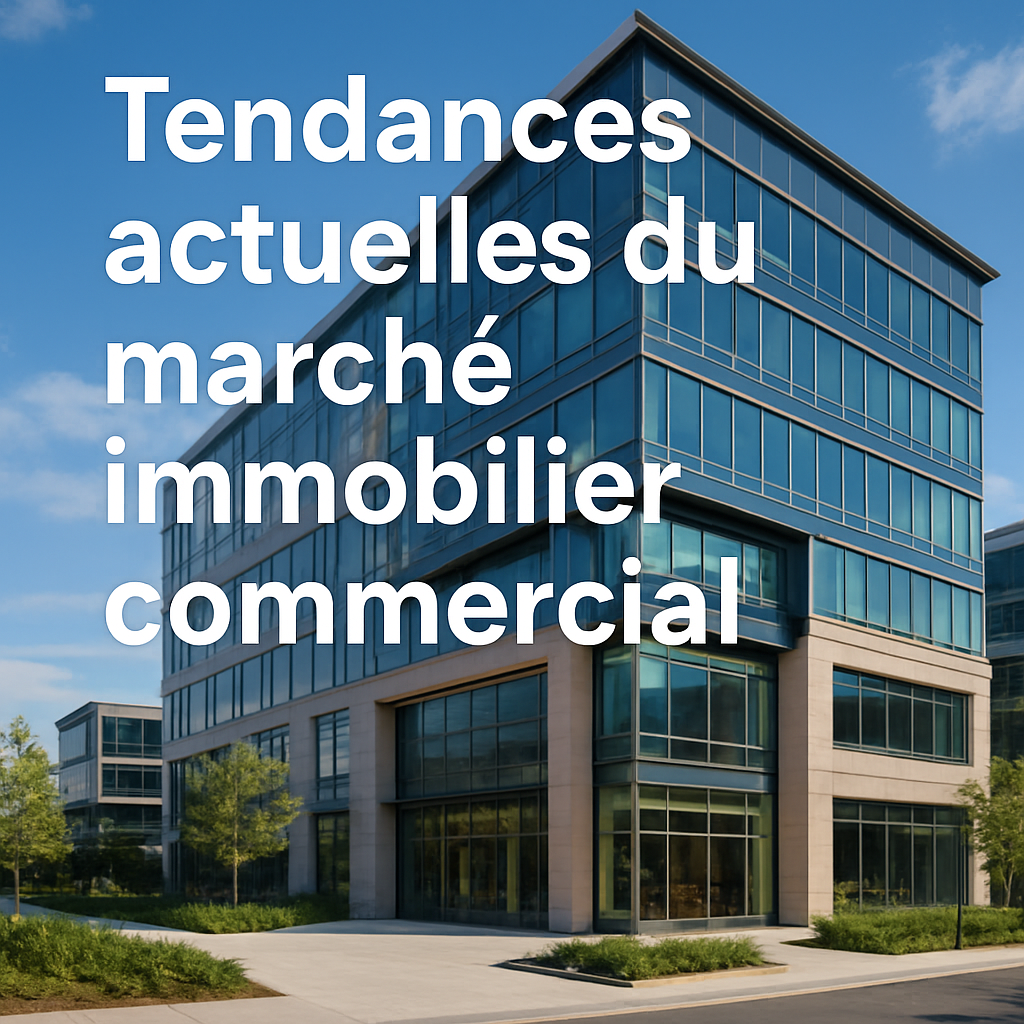 Tendances actuelles du marché immobilier commercial